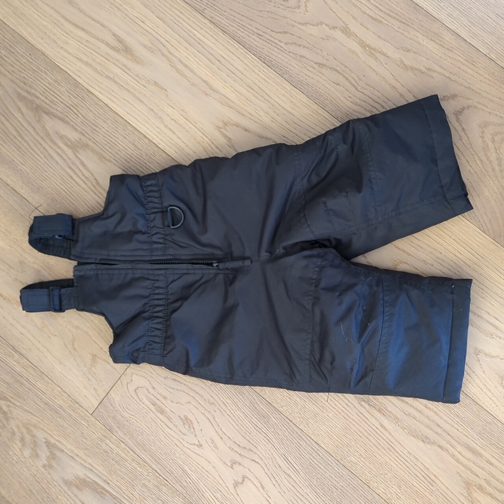 Kids size 18 months snow pants black